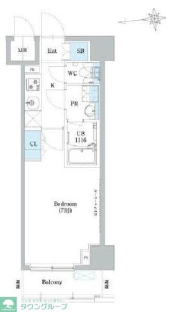 ミリア・レジデンス浅草橋の物件間取画像